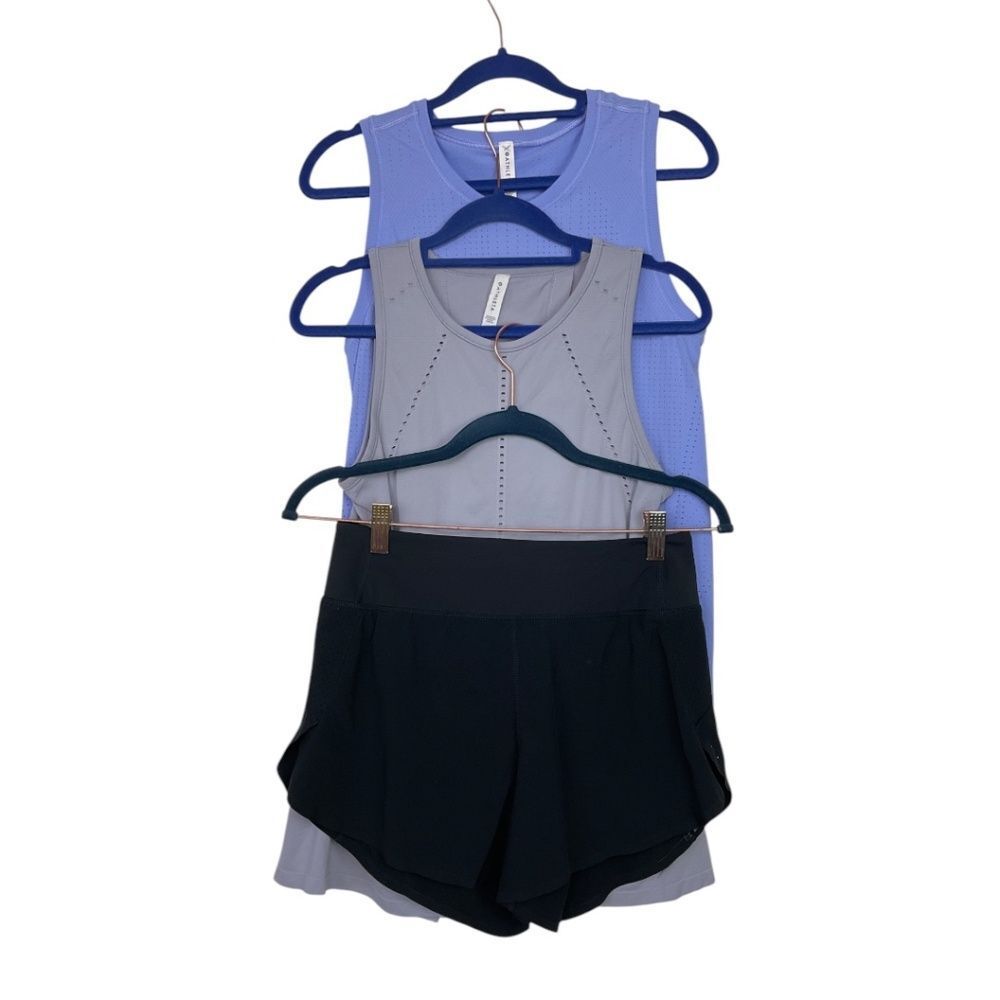 ATHLETA Run‎ With It Shorts + Tanks Lot
